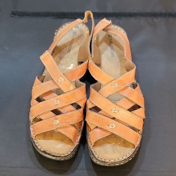 NATURALIZER CRAFT OPEN-TOE SLINGBACK SANDAL - Picture 2 of 13